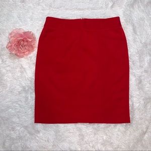 ⭐️Last sale!!! Best Offer!!!  Bright red pencil skirt with belt loops